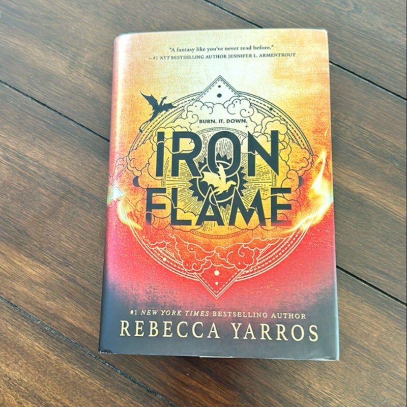 Iron Flame (Sprayed Edges)