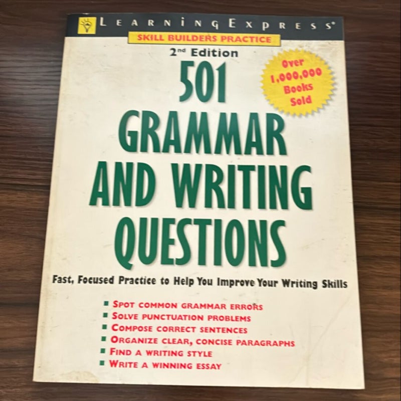 501 Grammar and Writing Questions