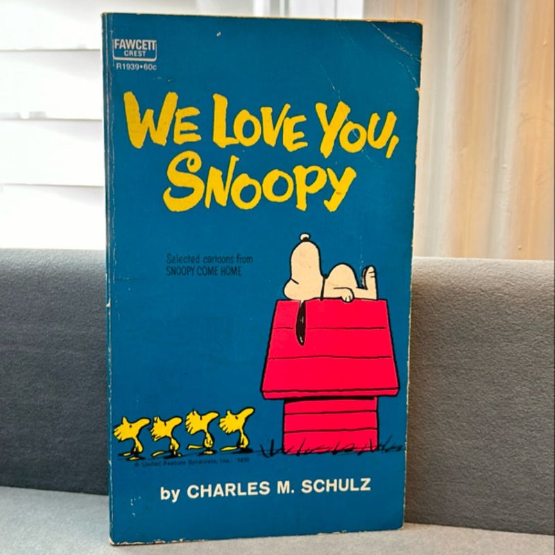 We Love You, Snoopy