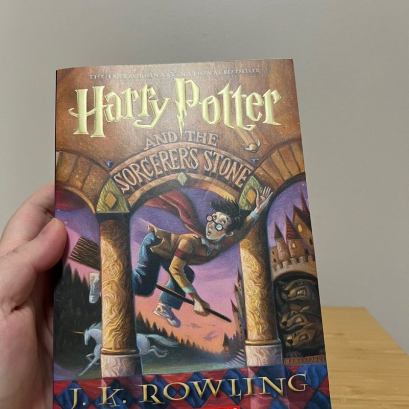 Harry Potter Books 1, 3, & 4 Book Set