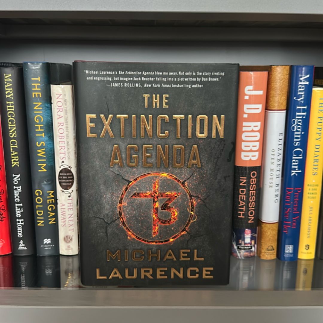 The Extinction Agenda (misspelling in Extinction on back cover)