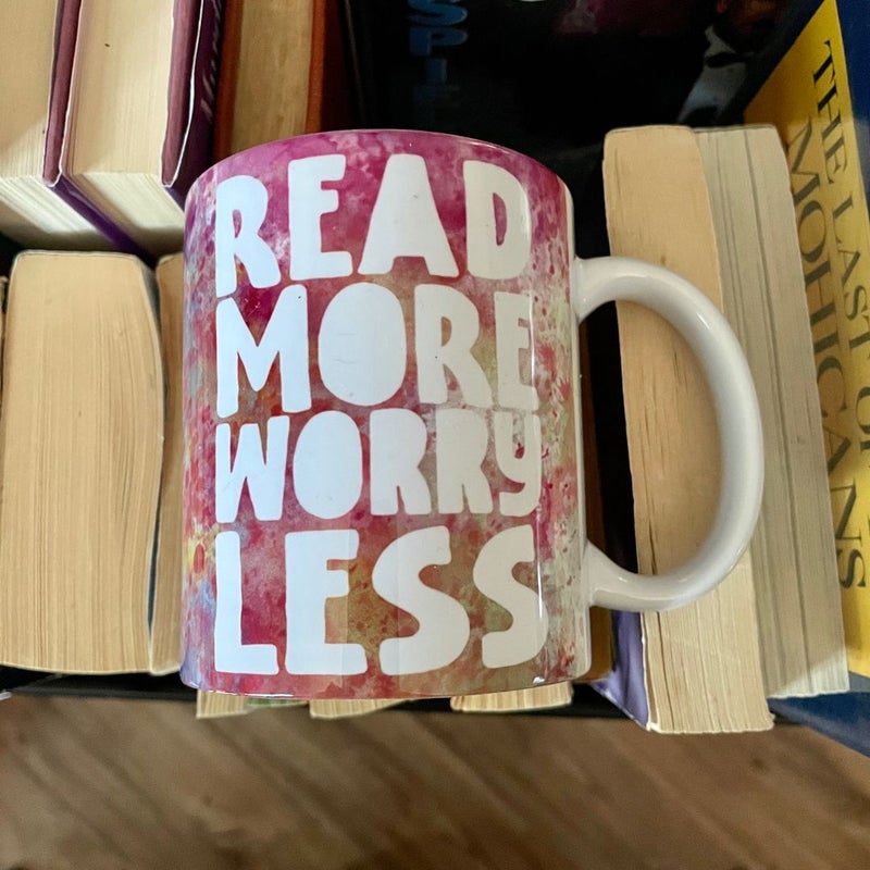 Read More Worry Less Mug
