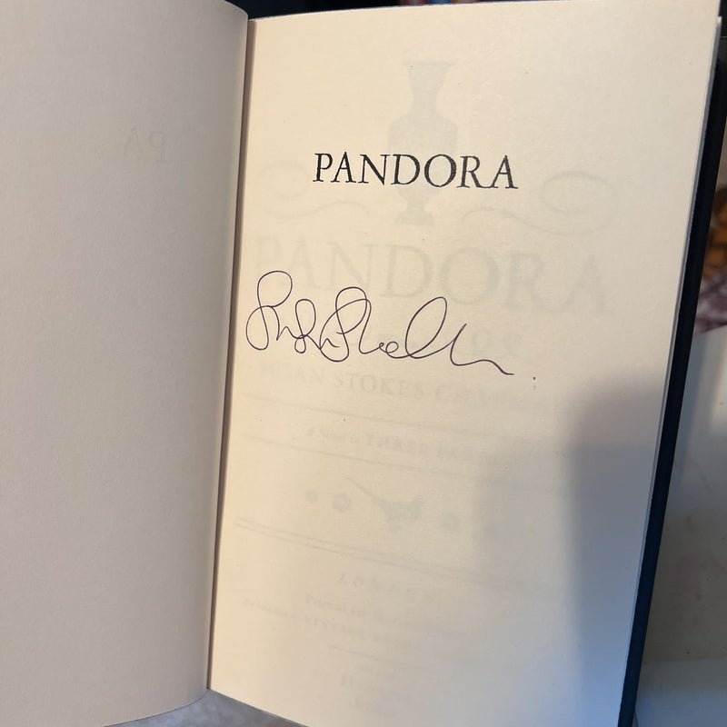 Pandora (Signed First Edition with sprayed