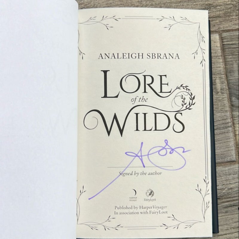 Lore of the Wilds *Fairyloot Edition