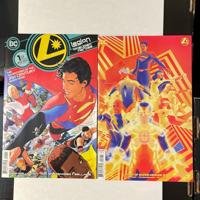 Legion of Super-Heroes, Vol. 8 #1 & 12