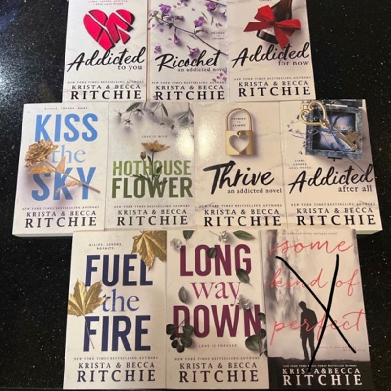 OOP *SIGNED* Addicted/Calloway Sisters Series