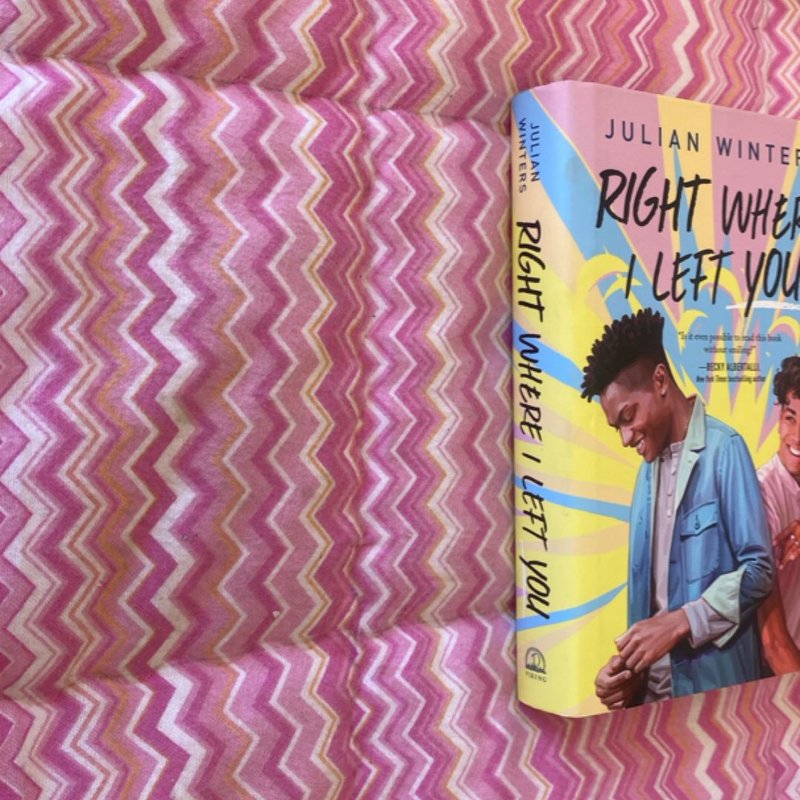 Right Where I Left You