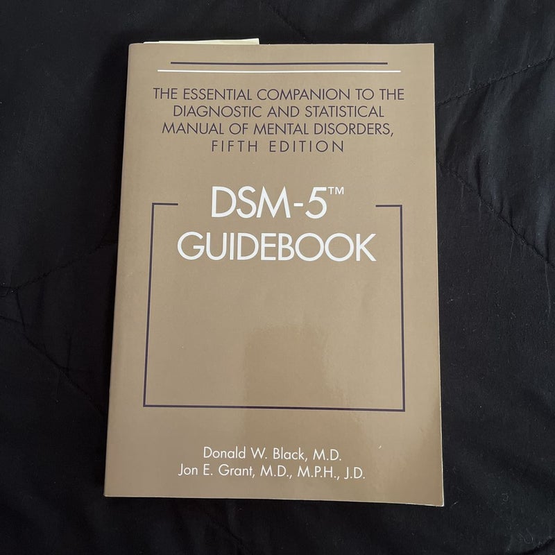 DSM-5® Guidebook