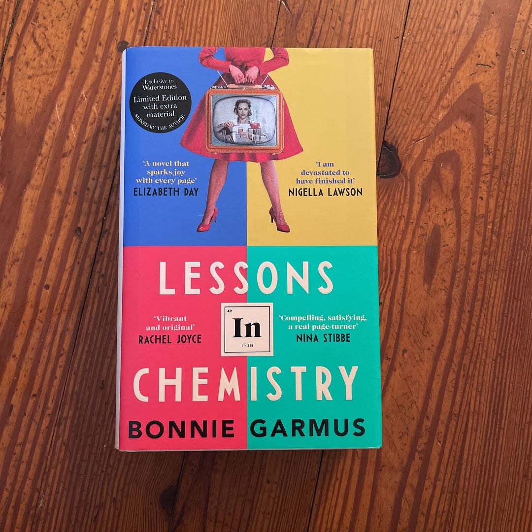 Lessons in Chemistry Limited Edition Waterstones Exclusive by Bonnie ...