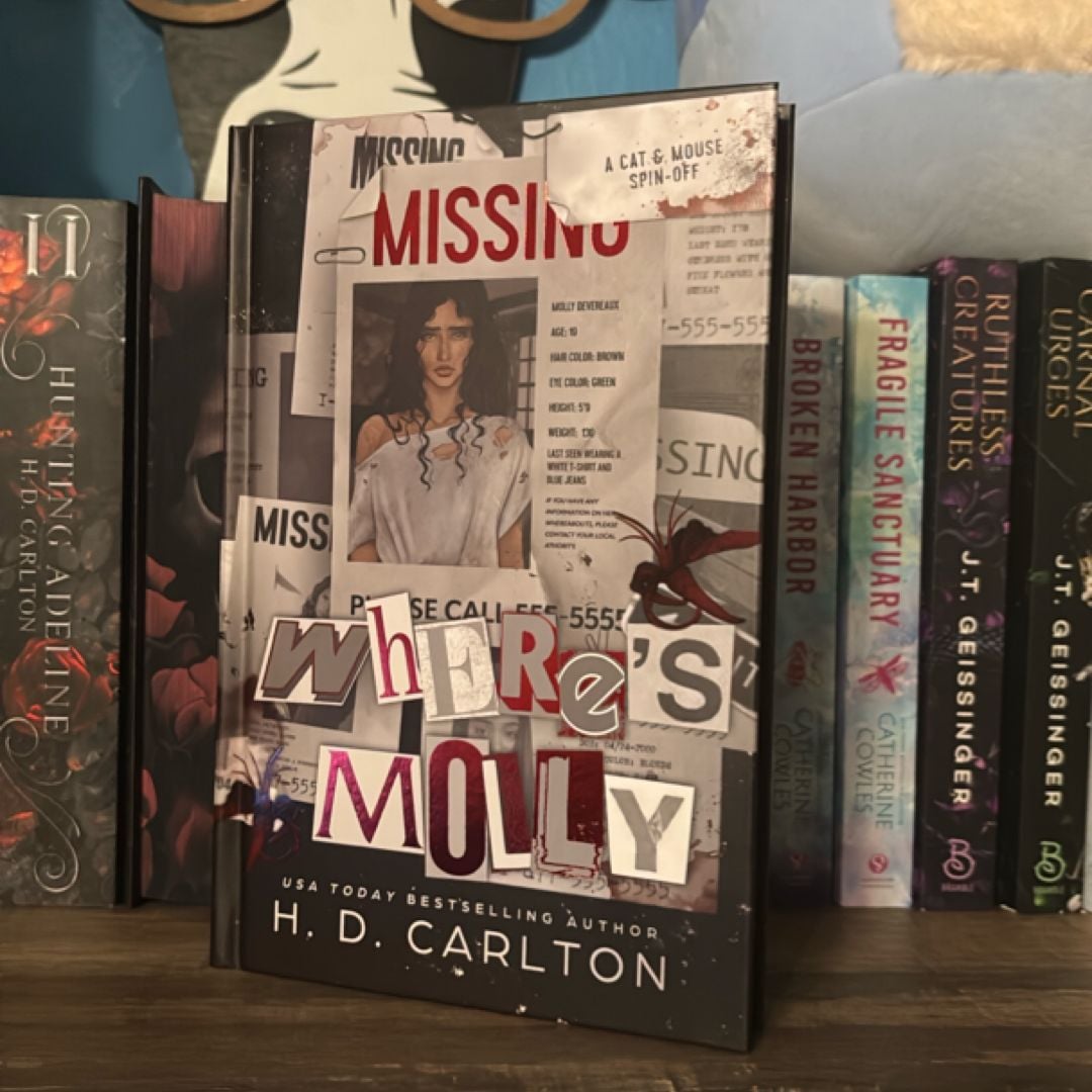 Where’s Molly PR edition *SIGNED* by H.D Carlton , Hardcover