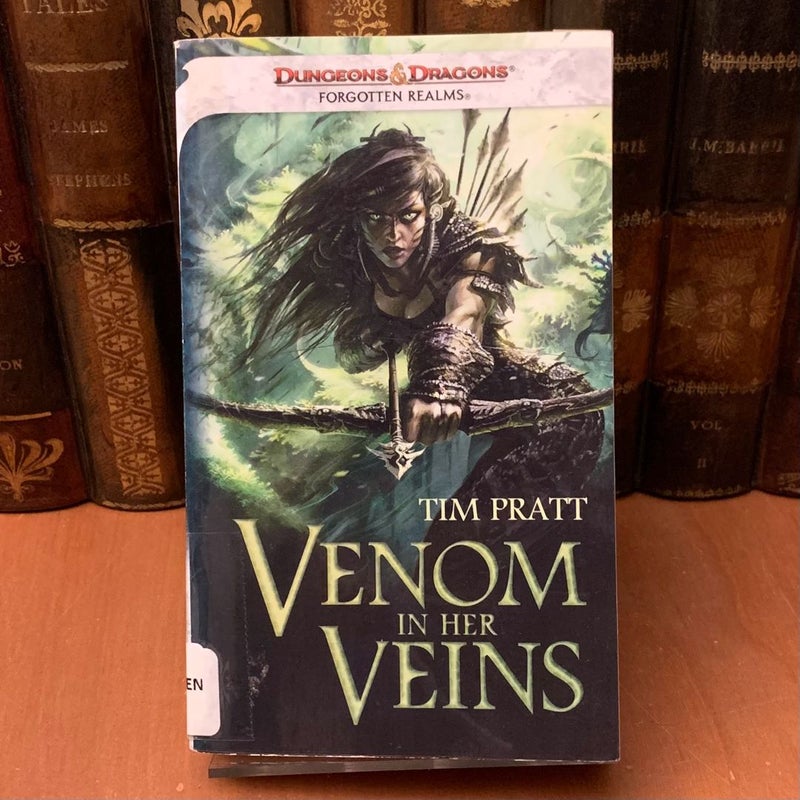 Forgotten Realms: Venom in Her Veins, Stand-Alone, First Edition First Printing