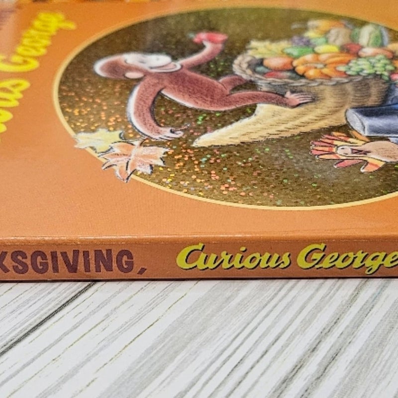 Happy Thanksgiving, Curious George Tabbed Board Book