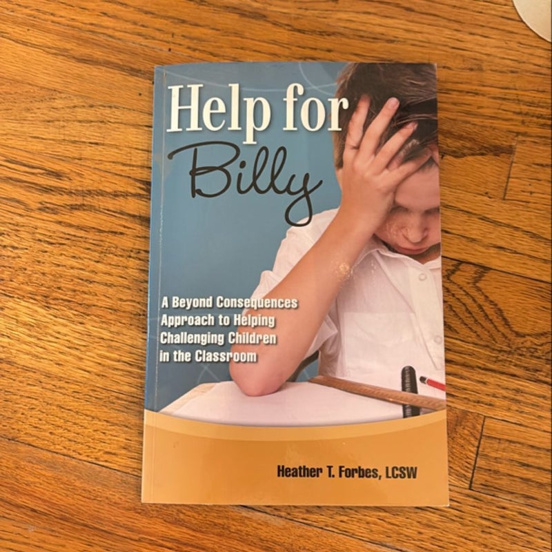 Help for Billy