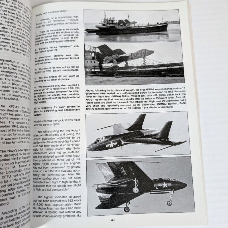 Chance Vought F7U-1 Cutlass
