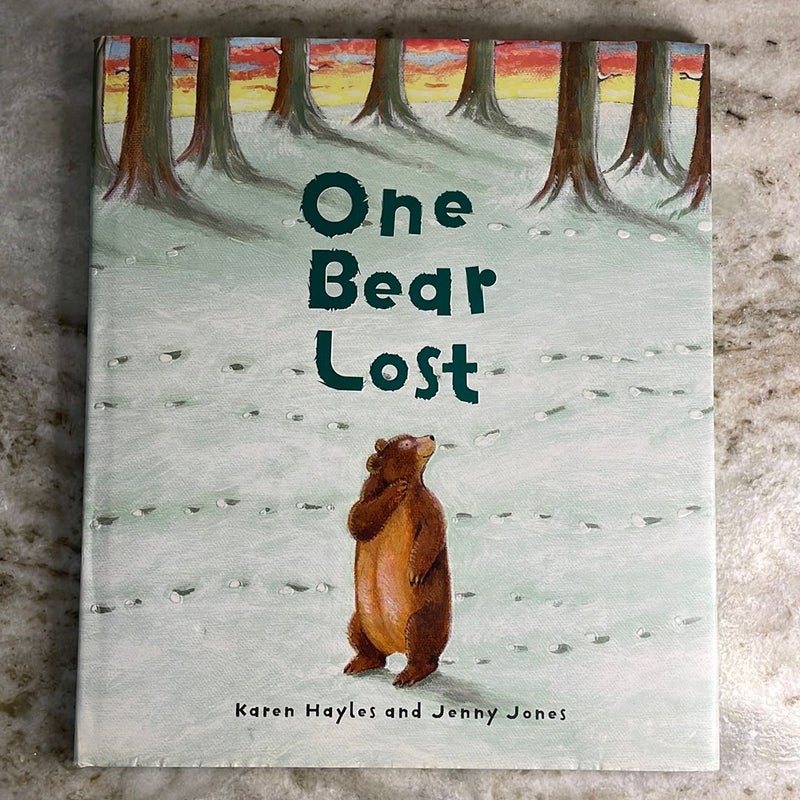 One Bear Lost