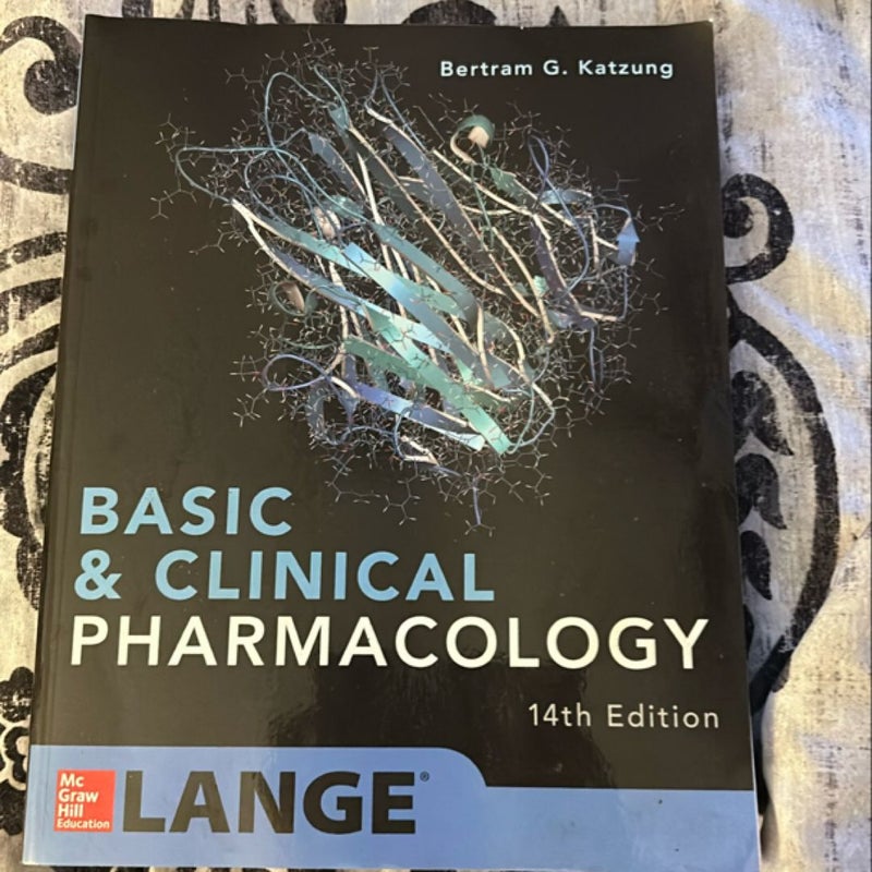 Basic and clinical pharmacology 14th edition 