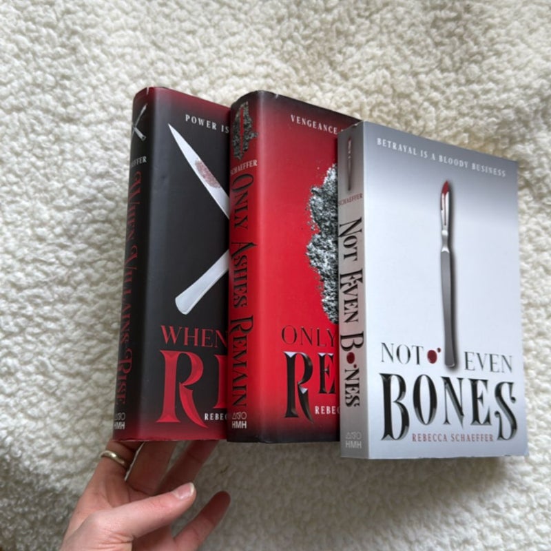 When Villains Rise, Only Ashes remain, Not even bones