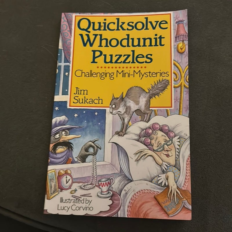 Quicksolve Whodunit Puzzles