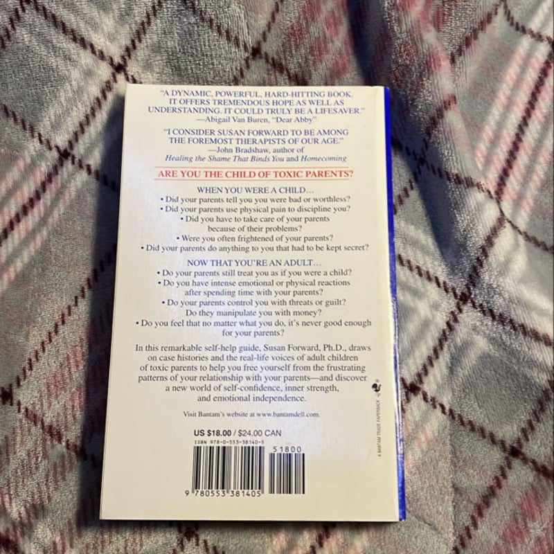 Toxic Parents by Susan Forward, Paperback | Pangobooks