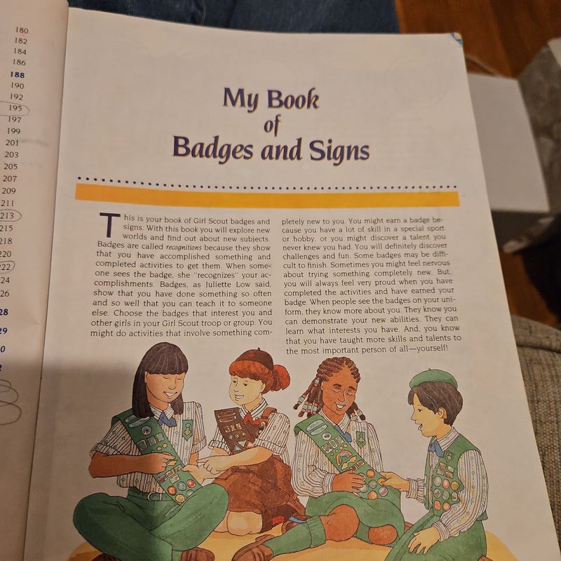 Girl Scout Badges and Signs