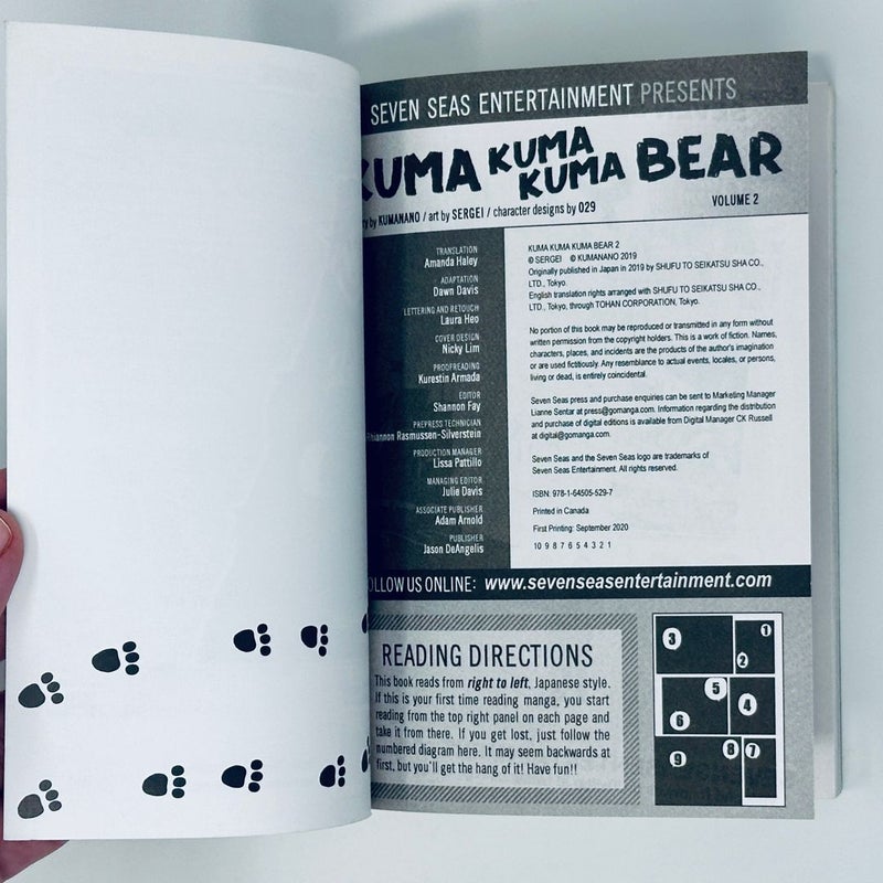 Kuma Kuma Kuma Bear (Manga) Vol. 2