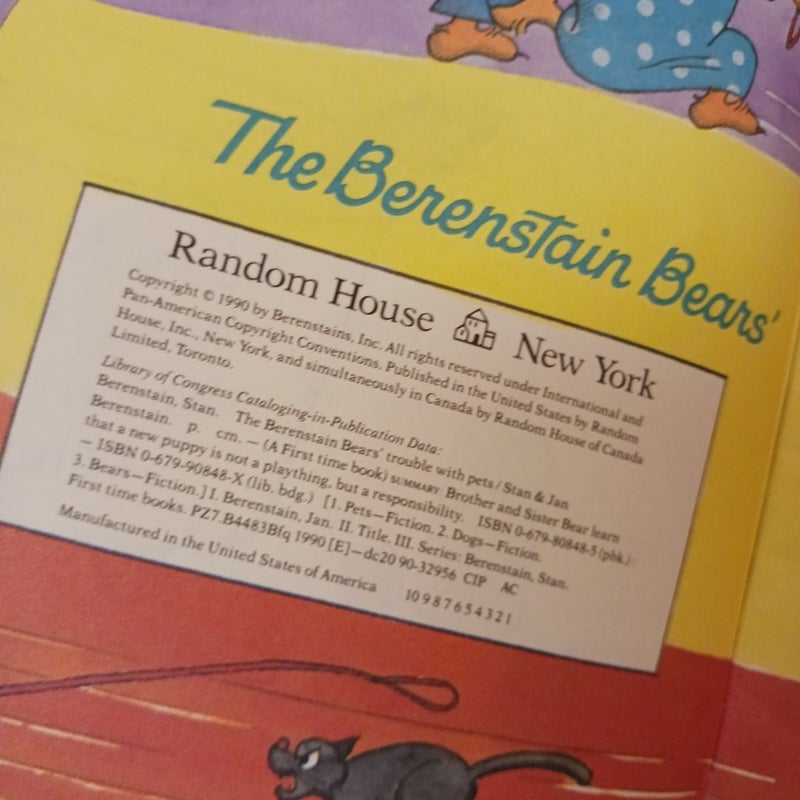 The Berenstain  Bears' Trouble with Pets