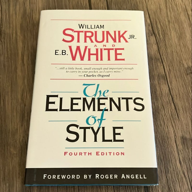 The Elements of Style