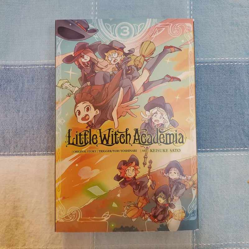 Little Witch Academia Vol. 1-3 (manga)