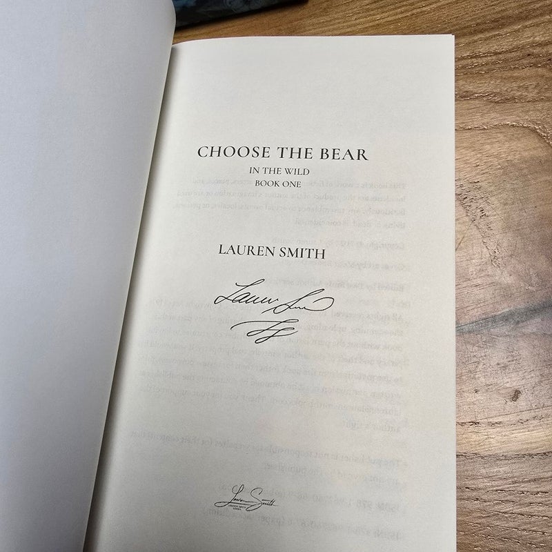 Choose the Bear SIGNED 