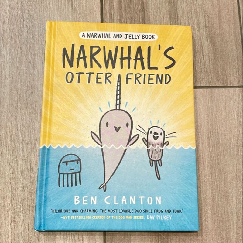 Narwhal's Otter Friend (a Narwhal and Jelly Book #4)