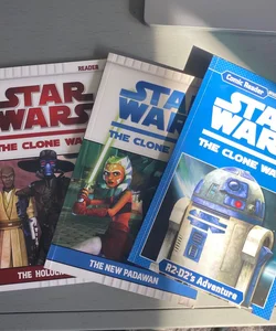 Star Wars: The Clone Wars Kids Book Lot