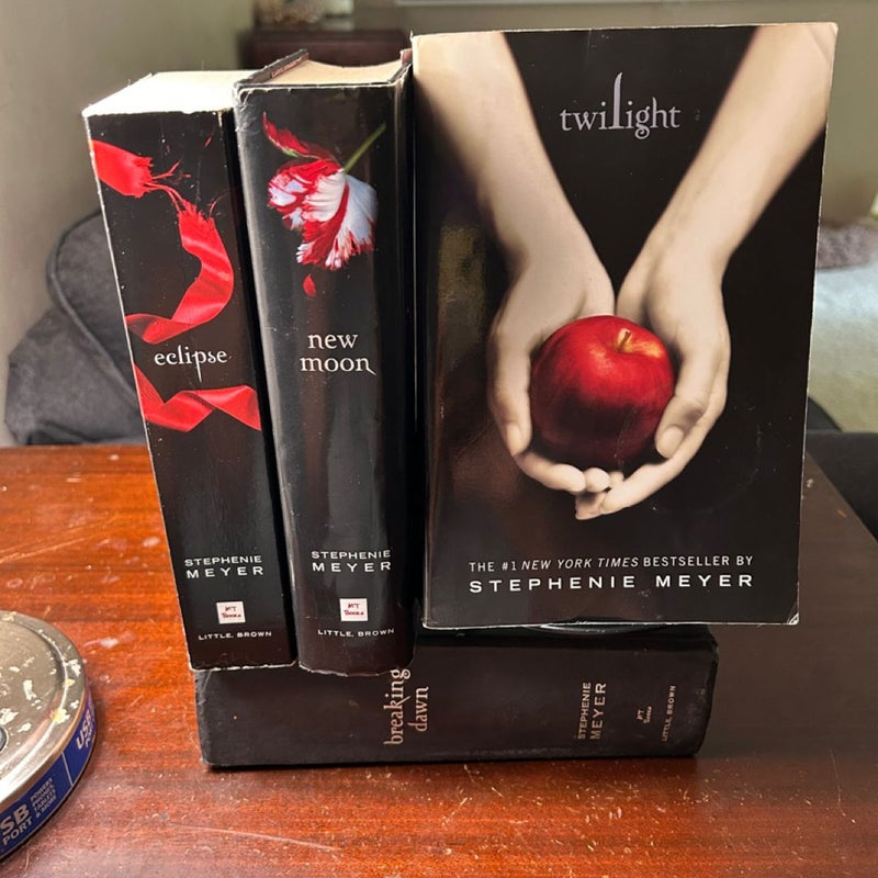 Twilight Series, Books 1-4