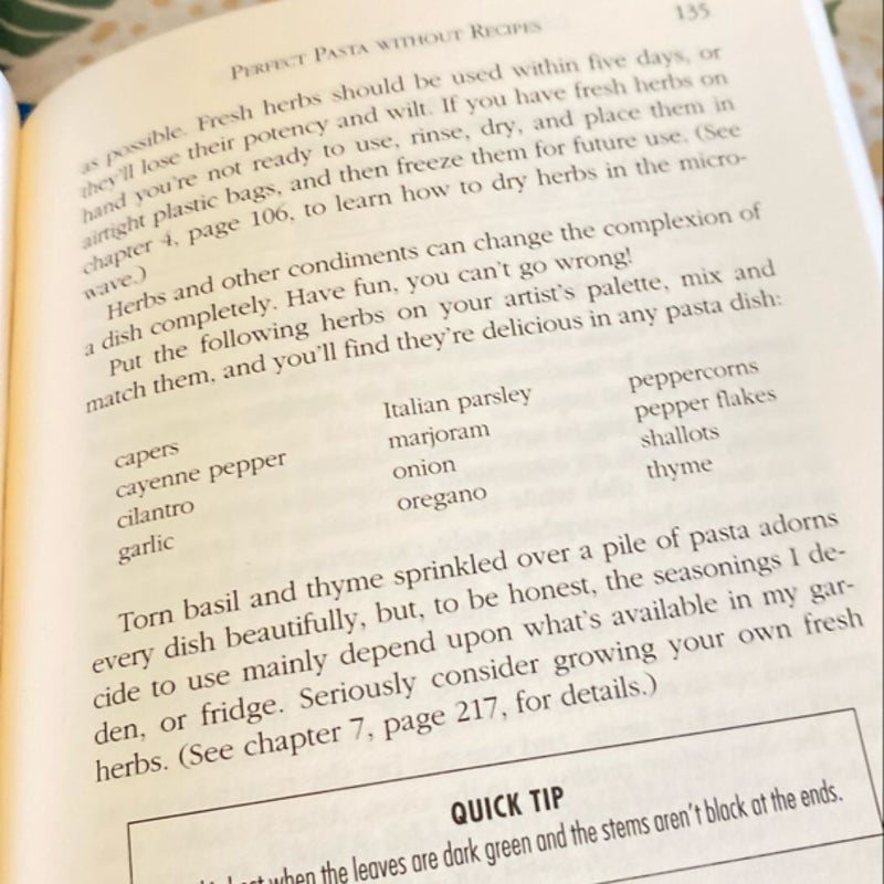 Cooking Without Recipes