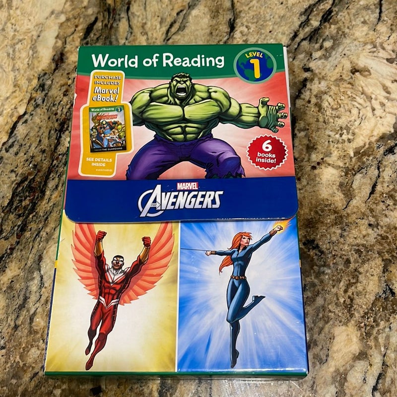 World of Reading Avengers Boxed Set