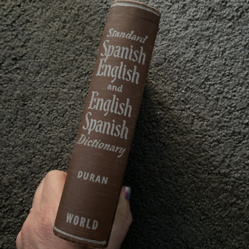 Spanish English and English Spanish dictionary 