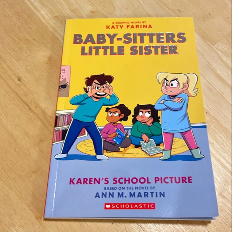 Karen's School Picture: a Graphic Novel (Baby-Sitters Little Sister #5) (Adapted Edition)