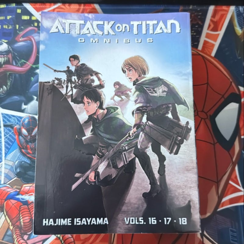 Attack on Titan Omnibus 6 (Vol. 16-18)