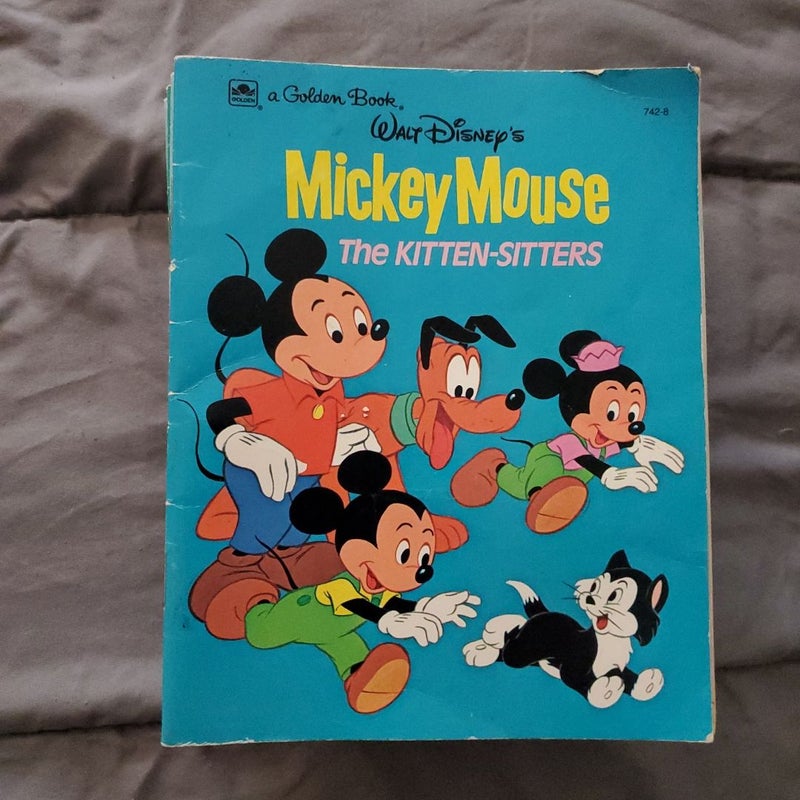 BUNDLE of 4 Mickey Mouse Kids Books