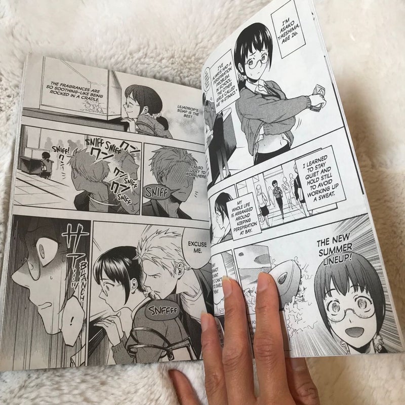 Sweat and Soap manga vol 1 & 2