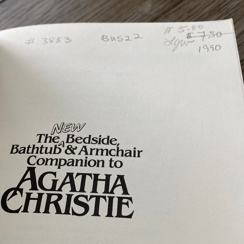 The New Bedside, Bathtub and Armchair Companion to Agatha Christie