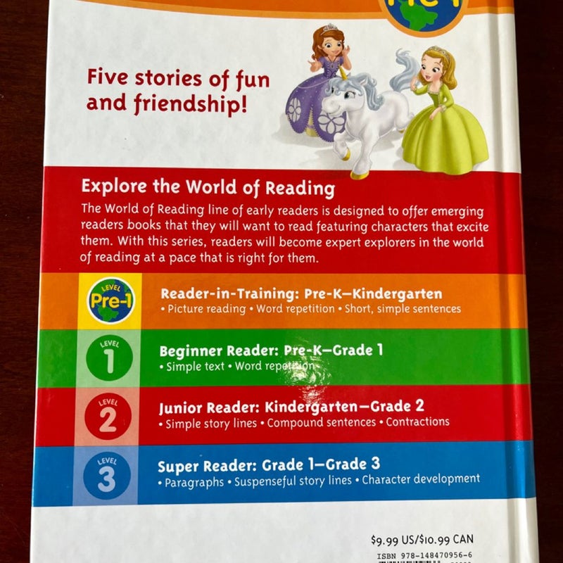 Disney Junior World of Reading Early Reader Collection Level Pre-1