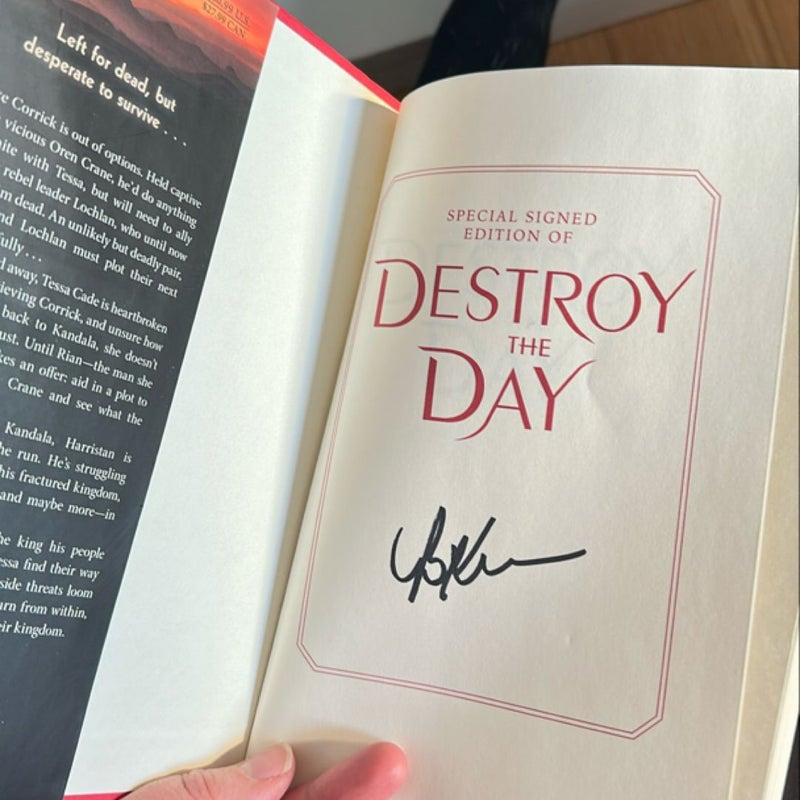 Destroy the Day (signed)