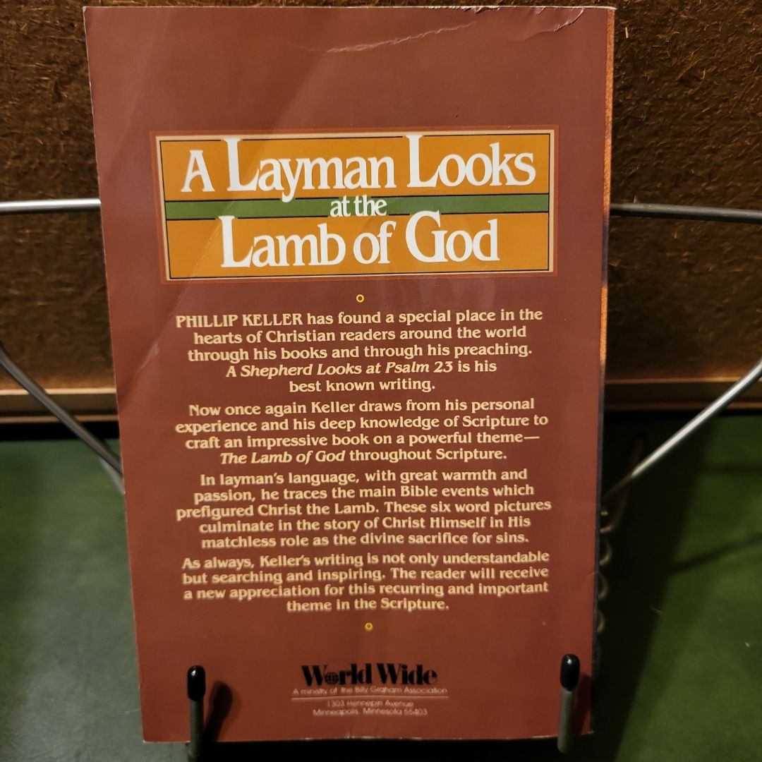 A Layman Looks at the Lamb of God by W. Phillip Keller, Paperback ...