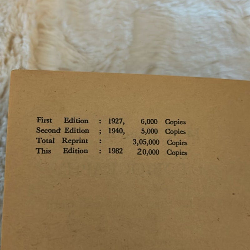 An Autobiography (1927) First Edition