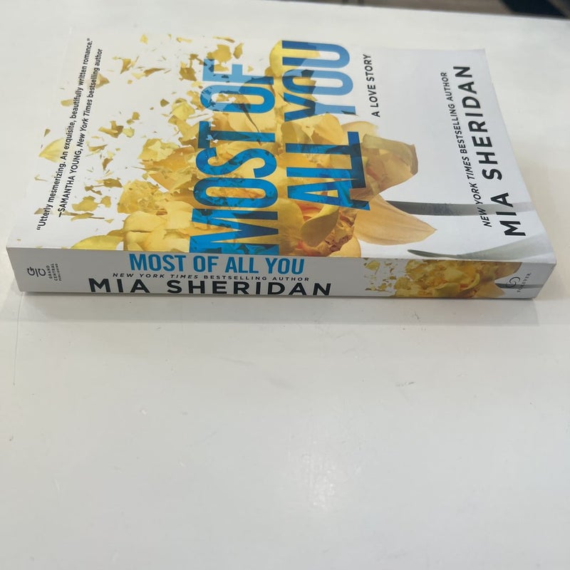 Most of All You by Mia Sheridan, Paperback