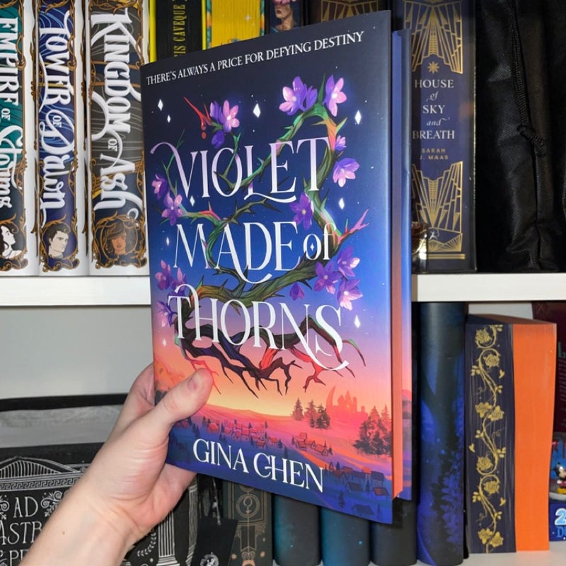 Violet Made Of Thorns (Fairyloot Edition) by Gina Chen, Hardcover ...