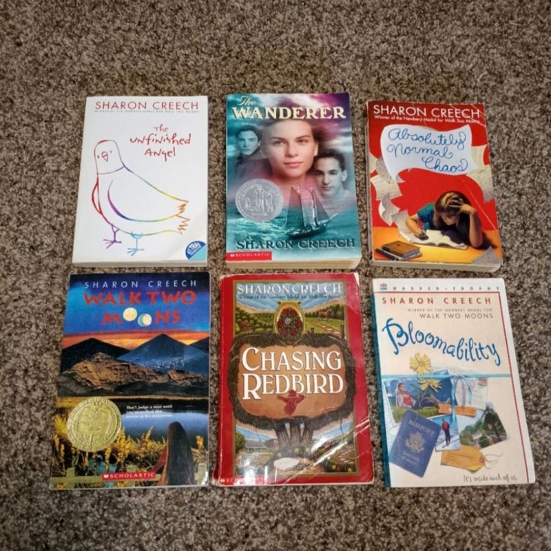 Sharon Creech Book Lot