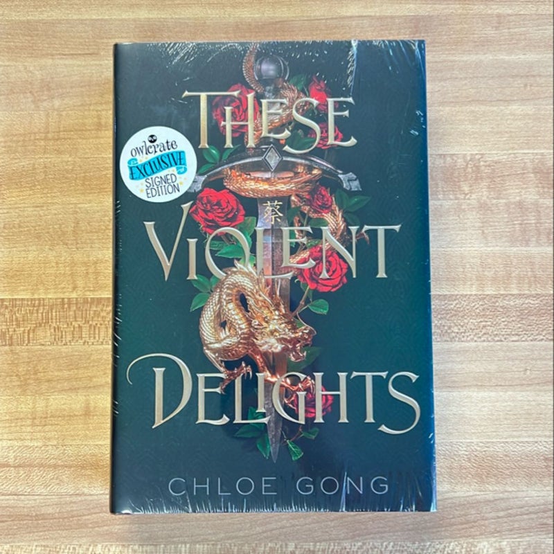 Owlcrate These Violent Delights Duology offers