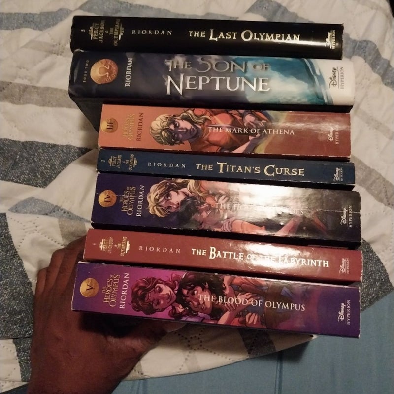 Rick Riordan Books 