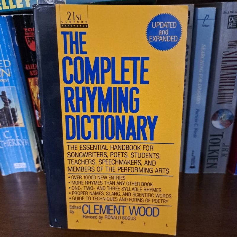 The Complete Rhyming Dictionary